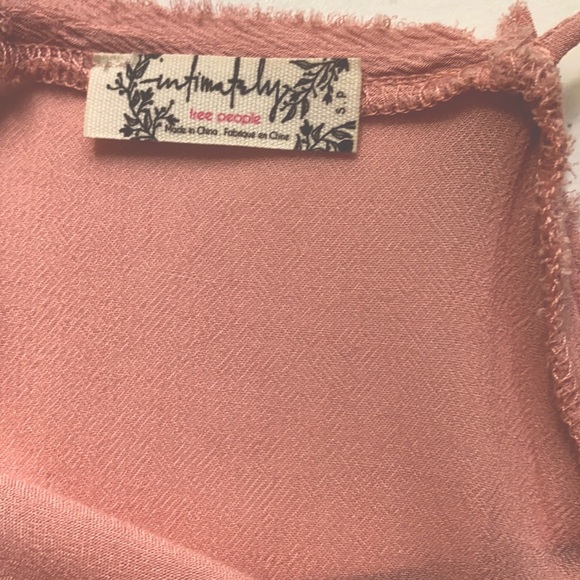 Free People Intimately Blush Lace Waist Slip Dress - Picture 5 of 5